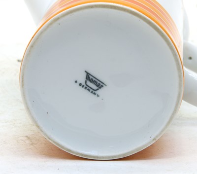 Lot 95 - A German porcelain coffee service