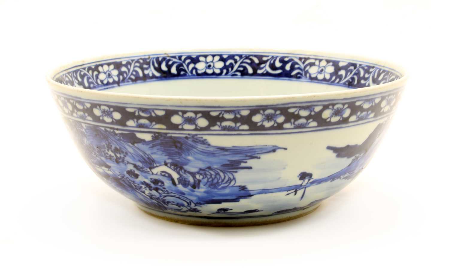Lot 32 - A Modern Chinese blue and white bowl