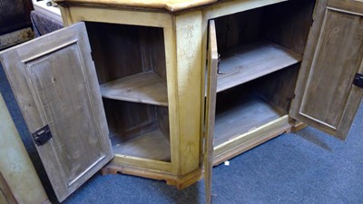 Lot 256 - A pair of painted side cabinets