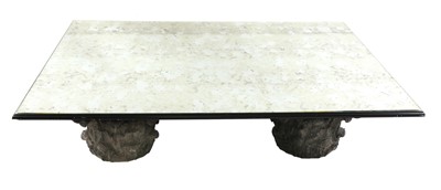 Lot 397 - A modern classically-inspired low table