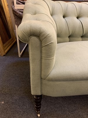 Lot 237 - A George Smith chesterfield design settee