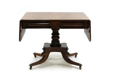 Lot 267 - A George IV mahogany sofa table