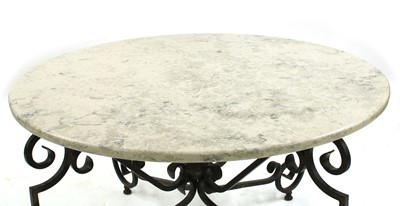 Lot 261 - A conservatory table