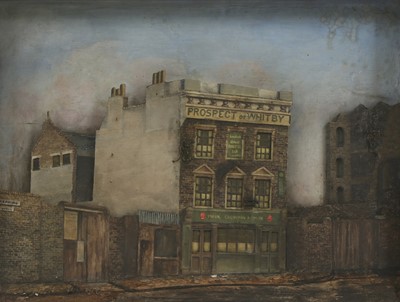 Lot 354 - A three-dimensional diorama of Prospect of Whitby Public House, Wapping, London
