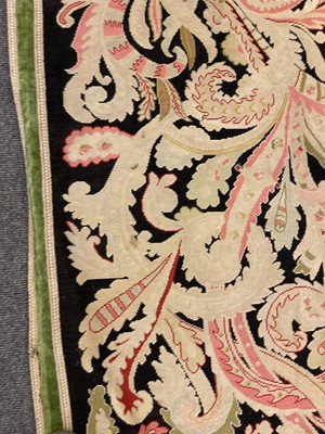 Lot 124 - A flatweave carpet panel