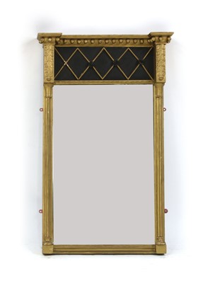 Lot 162 - A Regency gilt pier mirror