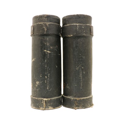 Lot 225 - A pair of First World War shell cases