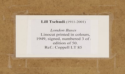 Lot 250 - Lill Tschudi (Swiss, 1911-2004)