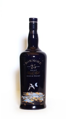 Lot 208 - Bowmore, Islay Single Malt Scotch Whisky, Aged 25 Years, one ceramic bottle (boxed)