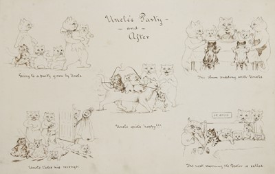 Lot 326 - Attributed to Louis Wain (1860-1939)