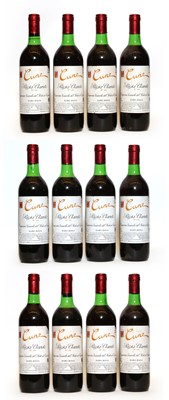 Lot 118 - Crianza Rioja Clarete, CUNE, 1983, twelve bottles
