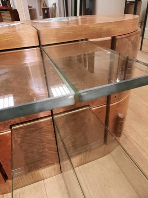 Lot 199 - An Art Deco maple dressing table
