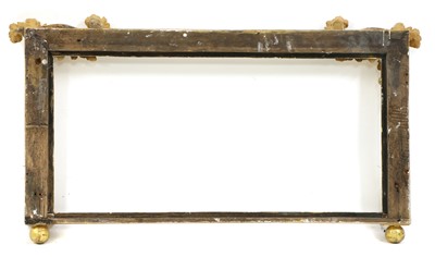 Lot 240 - A carved giltwood frame