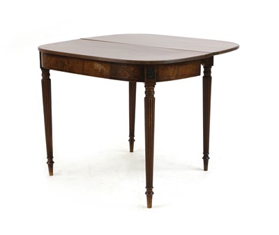 Lot 186 - A Regency mahogany tea table