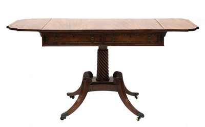 Lot 328 - A Regency mahogany sofa table