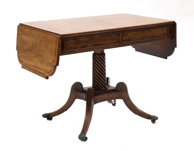 Lot 328 - A Regency mahogany sofa table