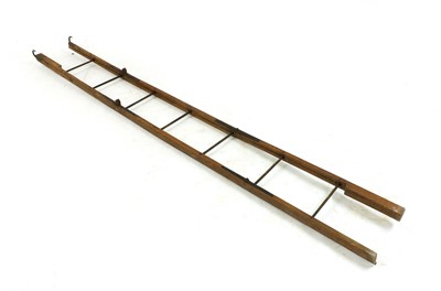 Lot 209 - A WWl folding wooden trench ladder