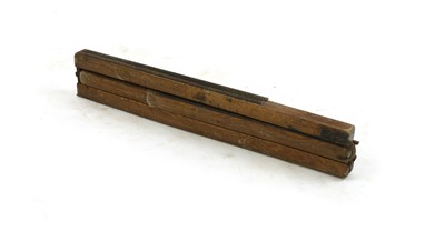 Lot 209 - A WWl folding wooden trench ladder
