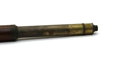 Lot 221 - A 19th century telescope by Lincoln, London