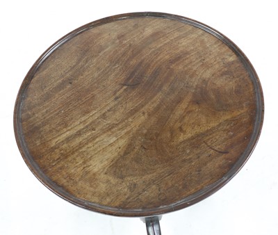 Lot 230 - A George III mahogany tripod table