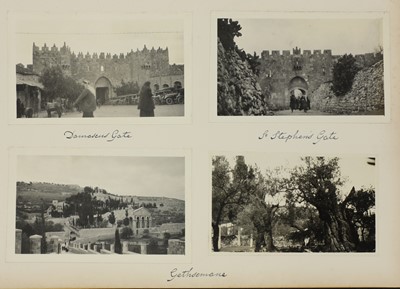Lot 887 - An album of photographs of Egypt and Palestine