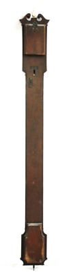 Lot 868 - A mahogany, ebony and ivory stick barometer
