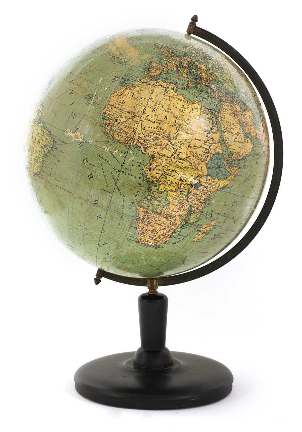 Lot 200 - A German Twelve-inch Terrestrial Globe,