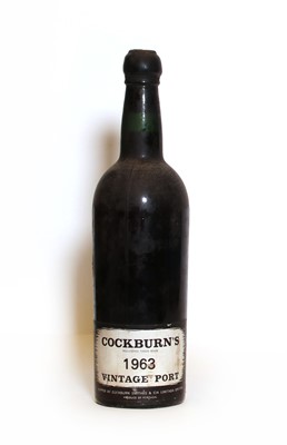 Lot 169 - Cockburns, Vintage Port, 1963, one bottle