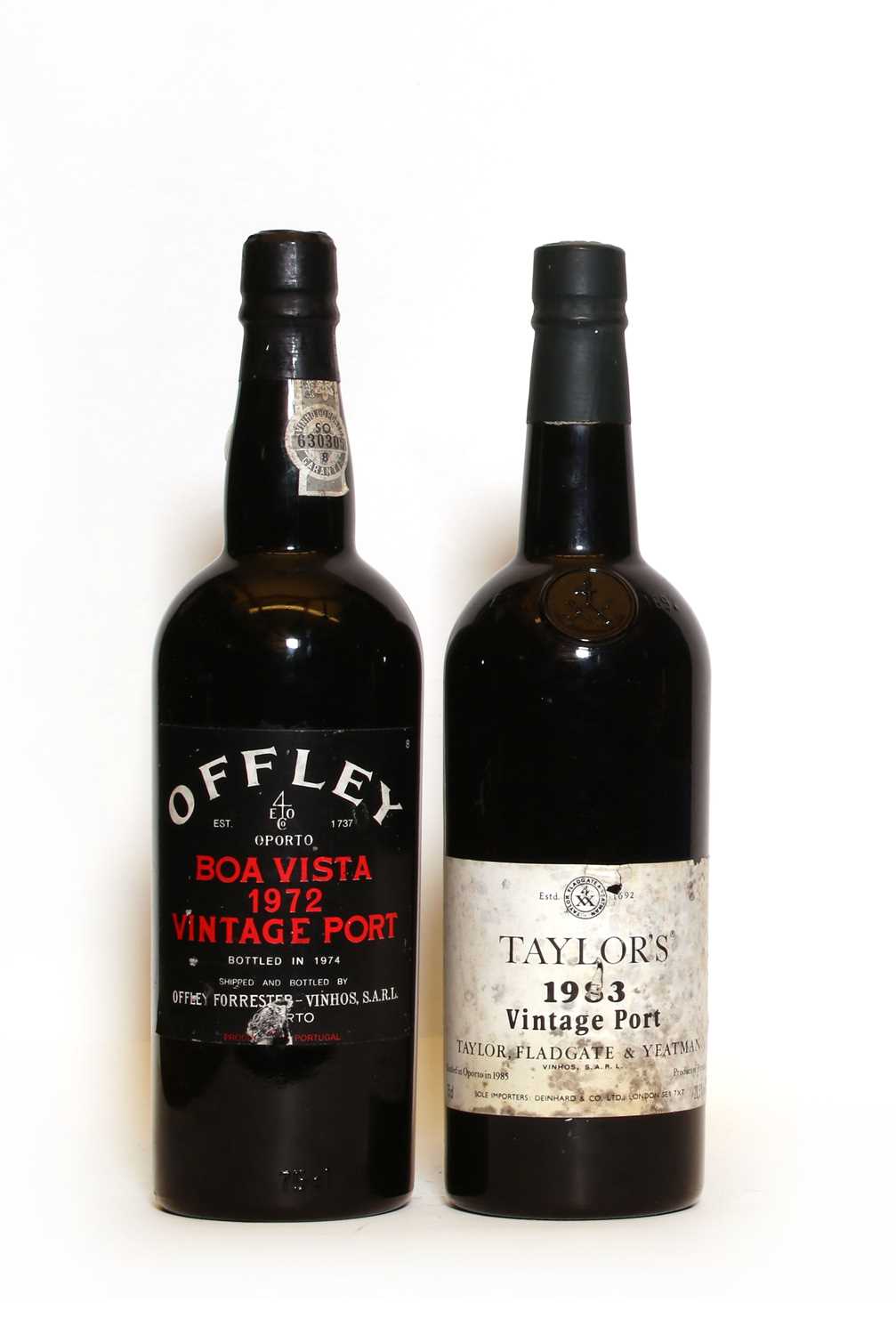 Lot 171 - Taylors, Vintage Port, 1983, one bottle and Offley, Boa Vista, Vintage Port, 1972, one bottle