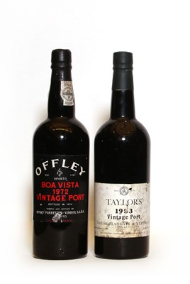Lot 171 - Taylors, Vintage Port, 1983, one bottle and Offley, Boa Vista, Vintage Port, 1972, one bottle