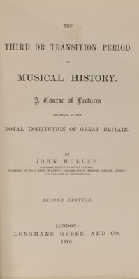 Lot 281 - MUSIC: 1- Rockstro, R S: A Treatise on the Construction the History and the Practice of the Flute