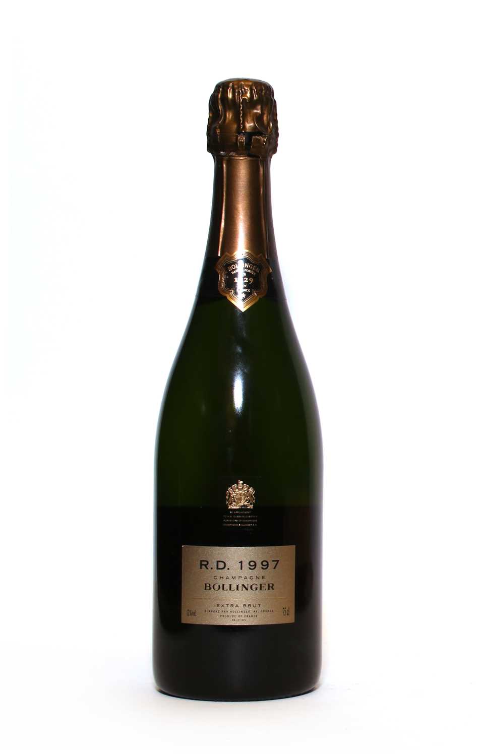 Lot 13 - Bollinger, R.D. Extra Brut, Ay, 1997, one bottle (OWC)