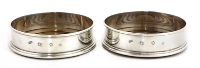 Lot 806 - A pair of modern wine coasters