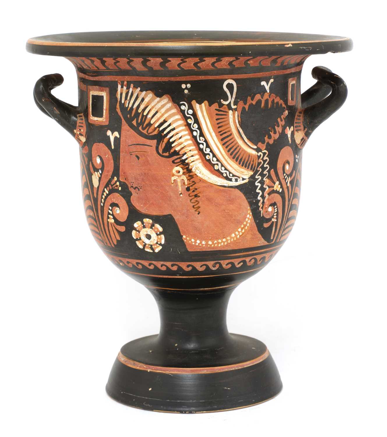 A Greek Red Figure Terracotta Bell Krater Barnebys