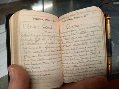 Lot 106 - Fern Bedaux: Original pocket Diary for 1937