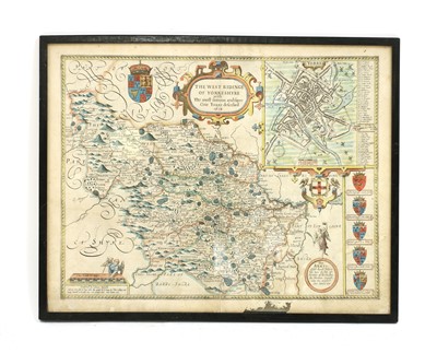 Lot 3 - Speed: Map of the West Riding of Yorkshire