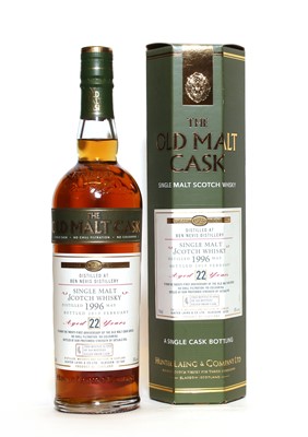 Lot 225 - Ben Nevis, Single Malt Scotch Whisky, Aged 22 Years, The Old Malt Cask bottling, one bottle