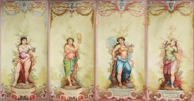 Lot 397 - THE ALLEGORY OF THE FOUR SEASONS