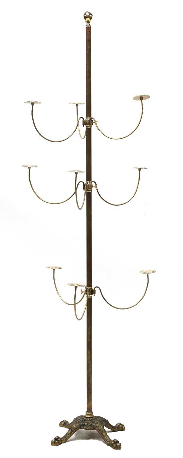 Lot 568 - A MILLINER'S HAT STAND,