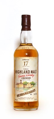 Lot 230 - Linkwood, Limited Edition Single Highland Malt Scotch Whisky, 17 Year old, Distilled Prior to 1973
