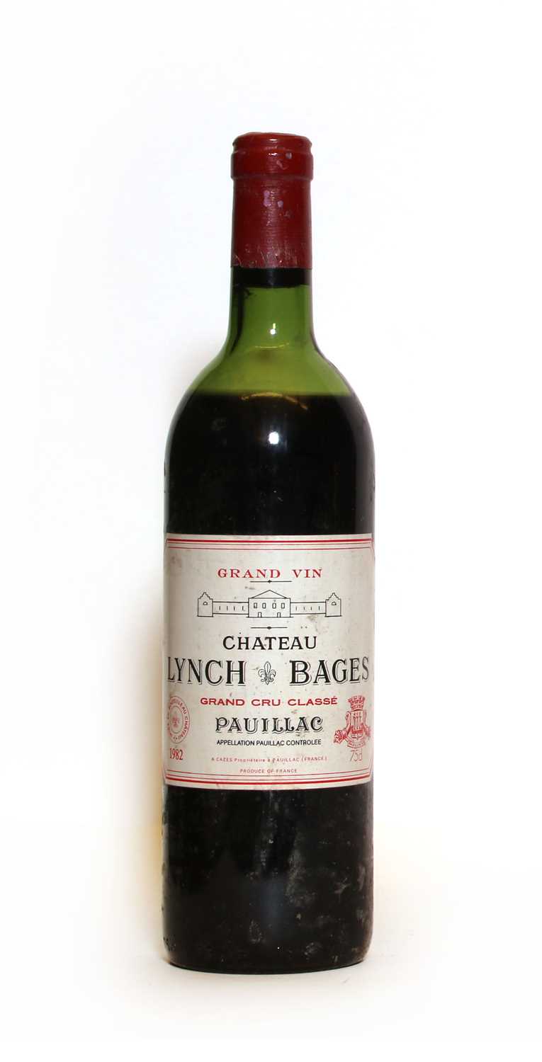 Lot 68 - Chateau Lynch Bages, 5eme Cru Classe, Pauillac, 1982, one bottle