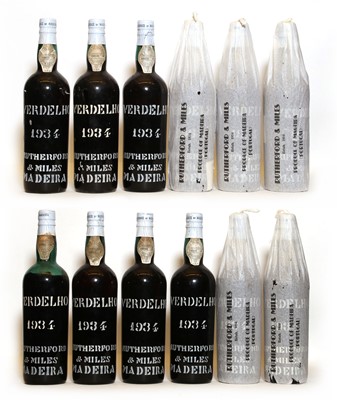 Lot 182 - Rutherford & Miles, Verdelho Madeira, 1934, twelve bottles