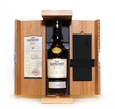 Lot 231 - The Glenlivet, XXV, Single Malt Scotch Whisky, 43% vol., 700ml, one bottle (OWC)