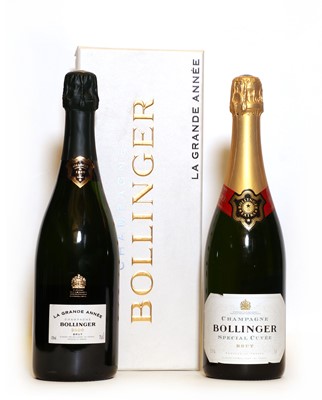 Lot 21 - Bollinger, Grand Annee, Ay, 2000, one bottle and Special Cuvee, Ay, one bottle, two bottles in total