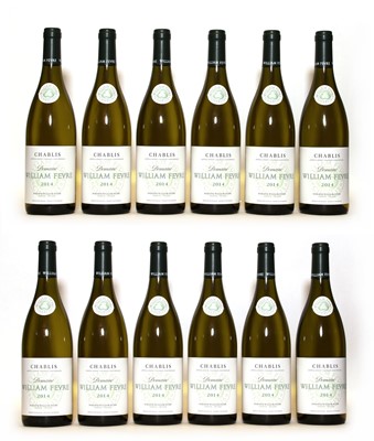 Lot 36 - Chablis, William Fevre, 2014, twelve bottles (two boxes of six bottles)