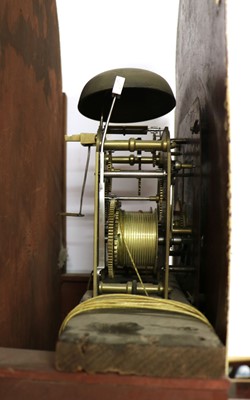 Lot 286 - A mahogany longcase clock