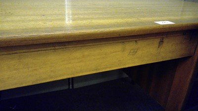 Lot 225 - A 1960s Danish teak desk