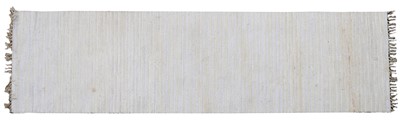 Lot 486 - A Finnish Anki handwoven cream rug