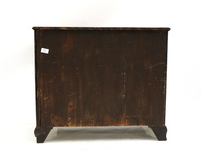 Lot 303 - A George III mahogany chest