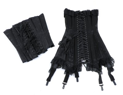 Lot 469 - A COUTURE VICTORIAN-STYLE OVERBUST CORSET